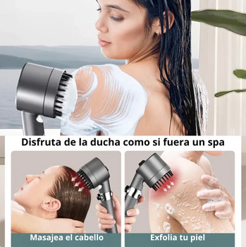 Pressure PRO™- Cabezal de Ducha 5 en 1 Alta Presión + 2 FILTROS GRATIS🎁