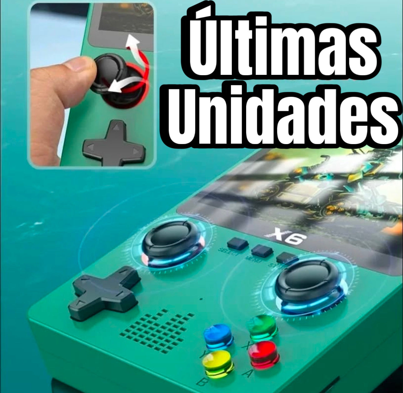 Consola portátil con mas de 10.000 juegos 🕹